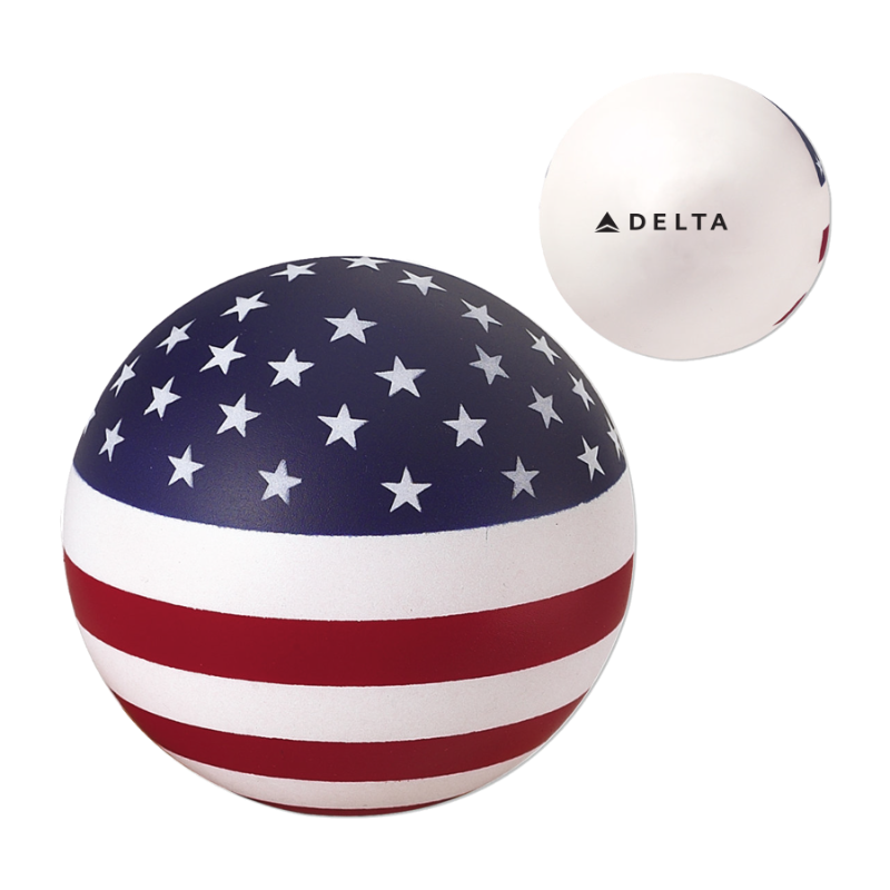 Delta Patriotic Stress Ball 100pk